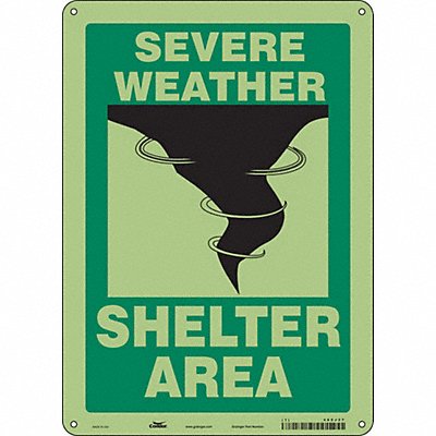 K1737 Safety Sign 14 in x 10 in Polyethylene