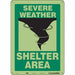 K1737 Safety Sign 14 in x 10 in Polyethylene