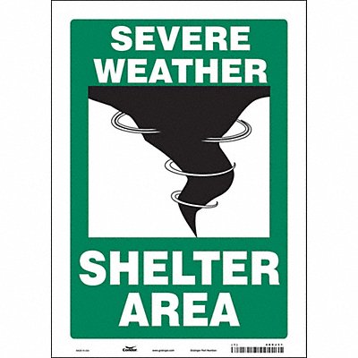 K1737 Safety Sign 14 in x 10 in Vinyl