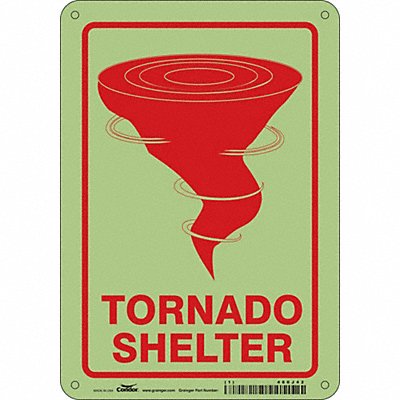 K1739 Safety Sign 10 in x 7 in Polyethylene