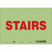 Safety Sign 7 in x 10 in Glow Vinyl