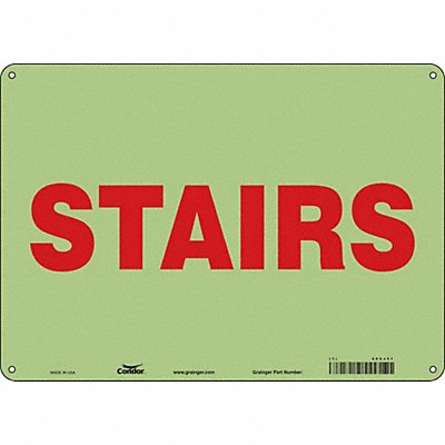 Safety Sign 10 in x 14 in Polyethylene