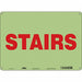 Safety Sign 10 in x 14 in Polyethylene