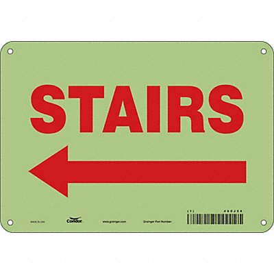 Safety Sign 7 in x 10 in Polyethylene
