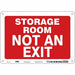 Safety Sign 7 in x 10 in Aluminum