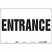 Safety Sign 24 in x 36 in Polyethylene