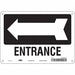 K1789 Safety Sign 7 in x 10 in Aluminum