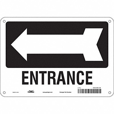 K1789 Safety Sign 7 in x 10 in Polyethylene