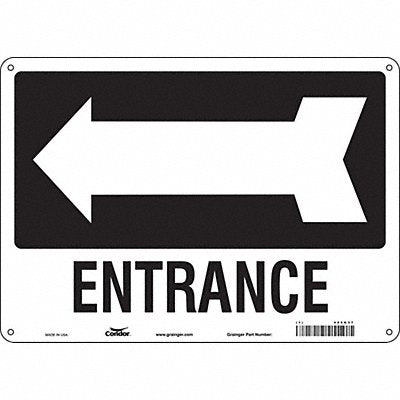 K1789 Safety Sign 10 in x 14 in Polyethylene