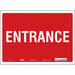 K1795 Safety Sign 10 in x 14 in Vinyl
