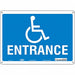 Safety Sign 10 in x 14 in Aluminum