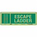 Safety Sign 5 in x 14 in Polyethylene