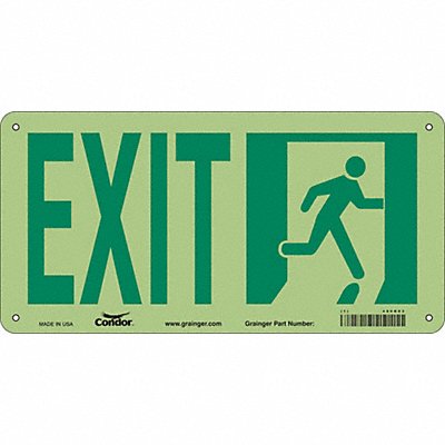 Safety Sign 7 in x 15 in Aluminum