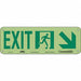 Safety Sign 7 in x 21 in Polyethylene