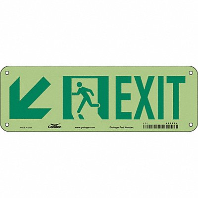 Safety Sign 7 in x 21 in Aluminum