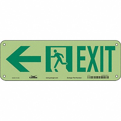 Safety Sign 7 in x 21 in Aluminum