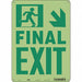 Safety Sign 14 in x 10 in Polyethylene