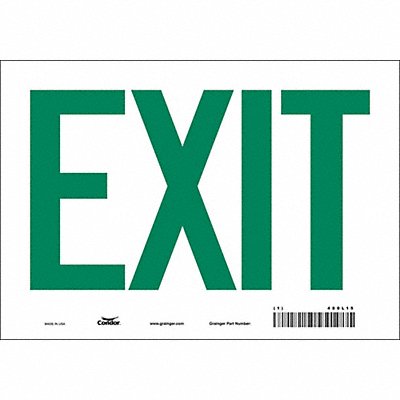 Safety Sign 7 in x 10 in Vinyl
