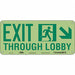 Safety Sign 10 in x 22 in Polyethylene