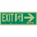 Safety Sign 5 in x 14 in Polyethylene
