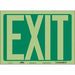 K1849 Safety Sign 10 inx14 in Glow Vinyl