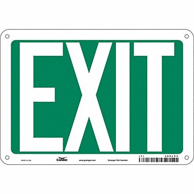 K1849 Safety Sign 7 in x 10 in Polyethylene