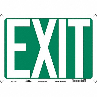 K1849 Safety Sign 10 in x 14 in Polyethylene