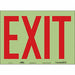Safety Sign 10 inx14 in Glow Vinyl