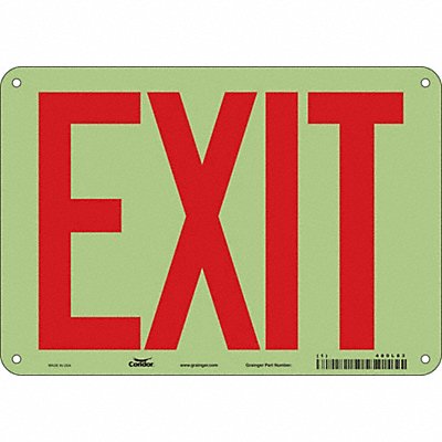 Safety Sign 7 inx10 in Polyethylene