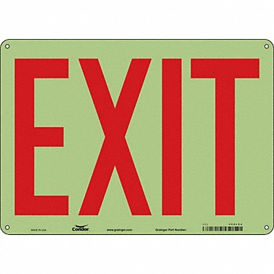 Safety Sign 10 inx14 in Polyethylene