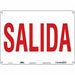 Safety Sign 10 in x 14 in Polyethylene