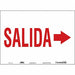 Safety Sign 10 in x 14 in Vinyl