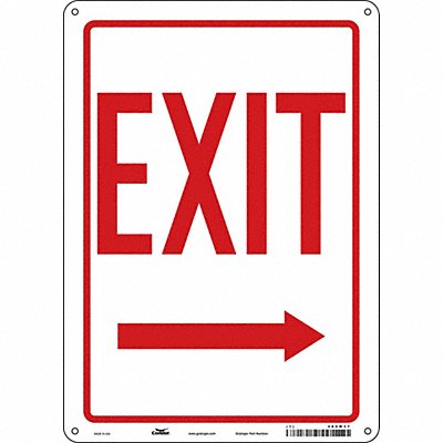 J7046 Safety Sign 14 in x 10 in Polyethylene