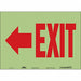Safety Sign 10 inx14 in Glow Vinyl