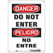 Safety Sign 10 inx7 in Aluminum