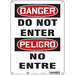 Safety Sign 14 inx10 in Aluminum