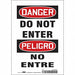 Safety Sign 10 inx7 in Vinyl