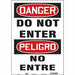 Safety Sign 20 in x 14 in Vinyl