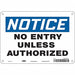 Safety Sign 7 in x 10 in Aluminum