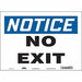 Safety Sign 10 in x 14 in Vinyl
