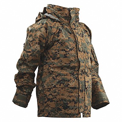 Parka Jacket L Long Woodland Digital