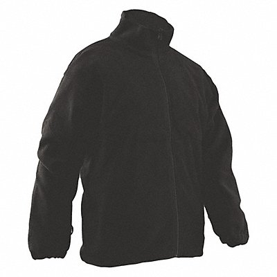 Polar Fleece Jacket M Long Black