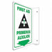 Safety Sign 12 in x 9 in PETG