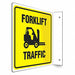 Safety Sign 8 inx8 in PETG