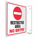 Safety Sign 8 inx8 in PETG