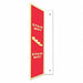 Safety Sign 24 inx4 in PETG