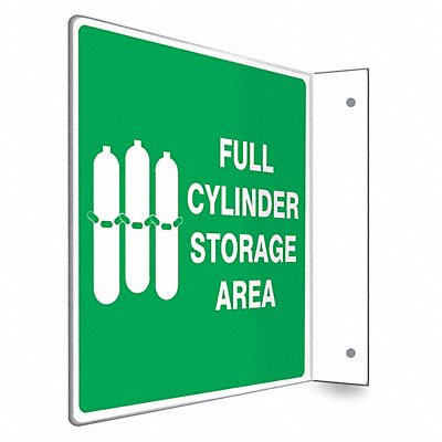 Safety Sign 8 inx8 in PETG