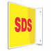 Safety Sign 8 inx12 in PETG