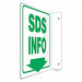 Safety Sign 12 inx9 in PETG