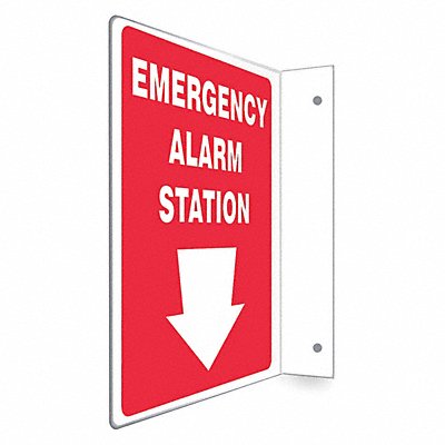 Safety Sign 12 in x 9 in PETG
